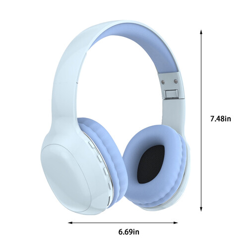 Ασύρματα ακουστικά Bluetooth5.3 με υπογούφερ και στήριγμα κεφαλής - Ενσωματωμένο 2