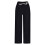 Calça feminina térmica de inverno com forro de lã e perna reta. 5