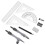 Math Compass Set Geometry Tools Portable Black Plastic 5