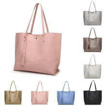Sac à main cabas grande capacité Ludlz, style coréen, pour femme, all-match.