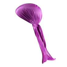 SSKFHGI Unisex Miesten Naiset Bandana Durag Päähineet Pehmeä Silkki Merirosvo Käärimä Hattu Lippis