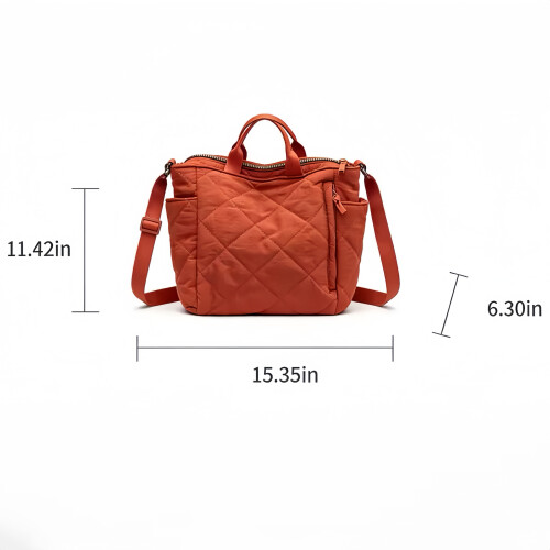 Τσάντα GASTROPOD Puffy Tote, καπιτονέ τσάντα χειρός Puffer, υψηλής ποιότητας νάιλον τσάντα 1