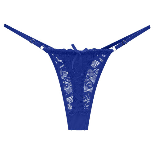 Γυναικείο Micro Thong String με ρυθμιζόμενο λουράκι, πολύ χαμηλό μπούστο