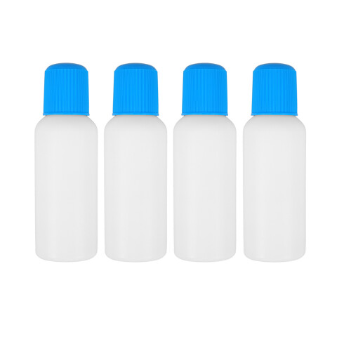 16Pcs Leakproof Sponge Head Plastic Bottles for Craft Cosmetic Use