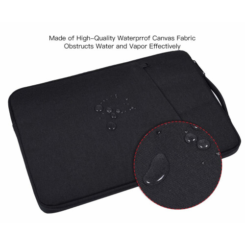 Laptoptasche 14.1 / 15.4 Zoll Canvas Black 1
