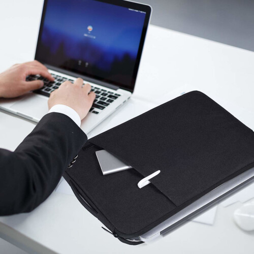 Laptoptasche 14.1 / 15.4 Zoll Canvas Black 2