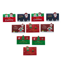 20Set Carte Auguri Natale in Carta Resistente Vari Per Xmas