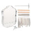 2Set Kit -Da-Te Kalimba 17 Key Trasparente Con Parti E Martello 1