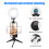 Adjustable 15W Wireless Charging Bracket for iPhone 12/13, Black 8