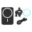 Adjustable 15W Wireless Charging Bracket for iPhone 12/13, Black 2