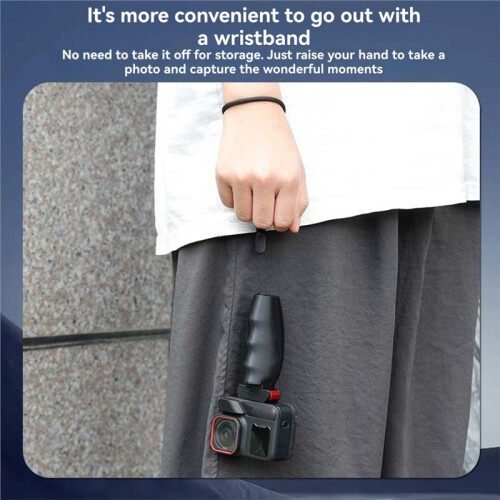 Handheld Quick-Release Handle for  Ace Pro 2 Ergonomic Grip W/H Wrist Strap Expansion Frame Fixing for Vlogging 2