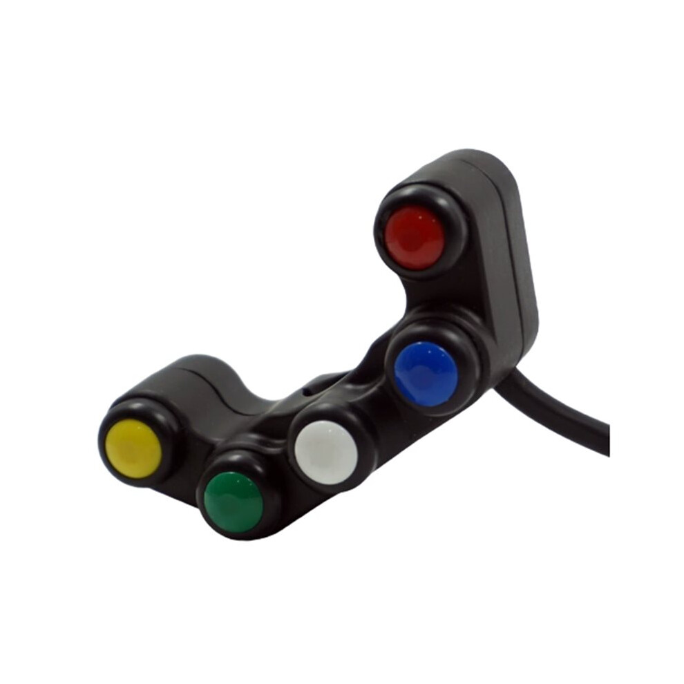 Motorcycle Electric Vehicle Modification Five-Position Handlebar For Turn Signals, Horn Headlights 6031665726534