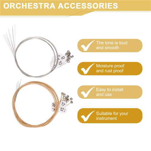 19 String Lyre Harp String Lyre String Small Harp Strings Accessories Musical Instrument Laiyaqin String 2