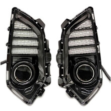 LED Daytime Running Light for Yaris Ativ Vios 2022 2023 DRL Dynamic Turn Signal Light Fog Lamp Accessories