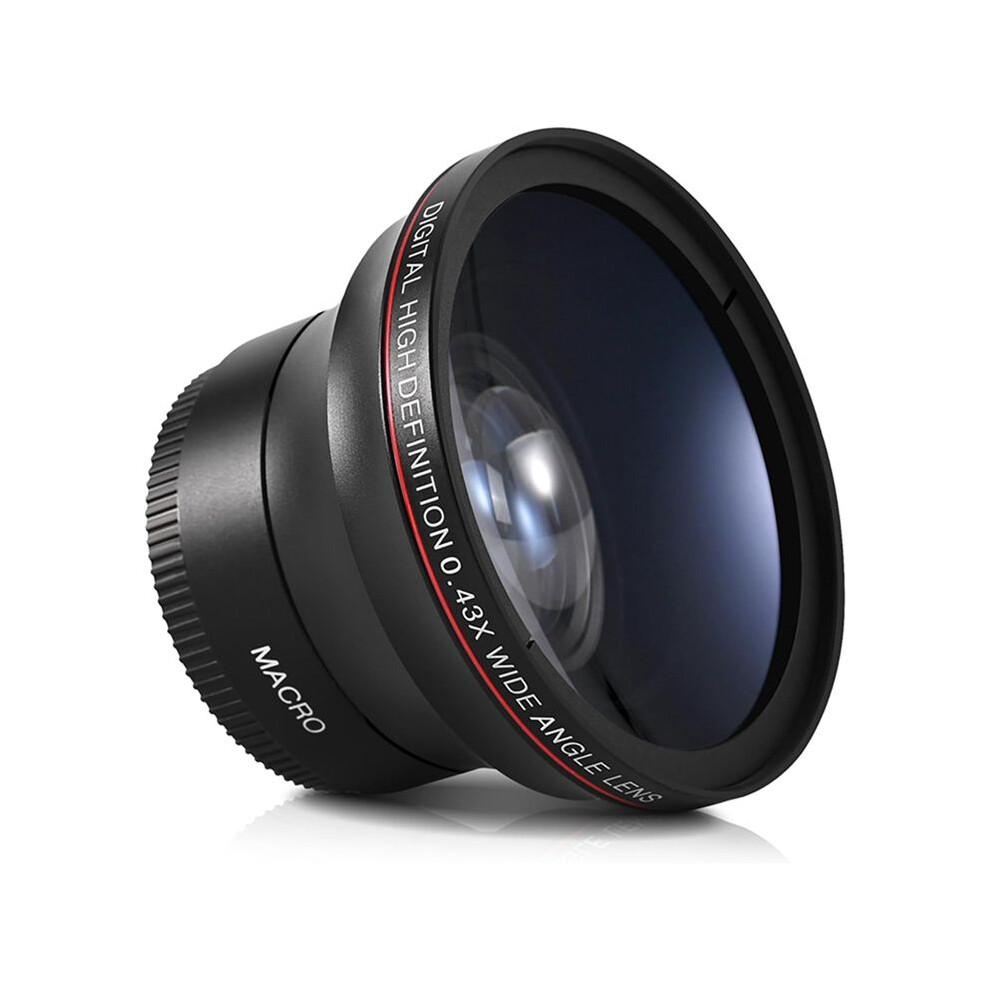 58Mm 0.43X High-Definition Wide Angle + Macro Lens Attachment For 58Mm Cameras Enhance Your Photography Creativity 6034275850644