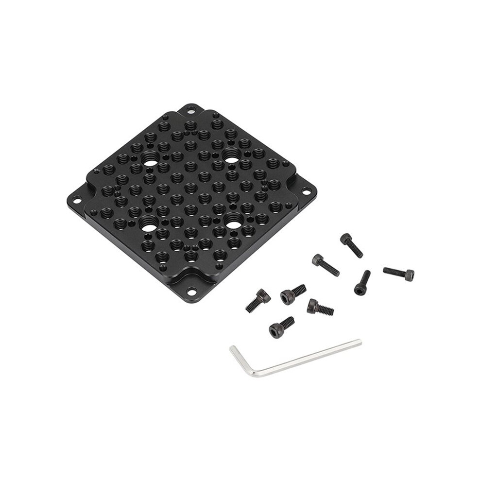 Hdrig Aluminum Camera Cheese Mounting Plate Multipurpose Suitable For Standard 75Mm Vesa Mount For Camera Monitoring Cage 6032238742821