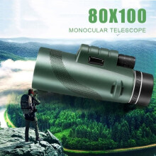 Telescope - children's telescope - adult telescope - 80x100 - For Target Shooting Hunting Bird Watching Wildlife Landscape