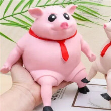 Pet Squeezing Pig Stress Relief Toy Cute Squeezing Animal Little Pig Doll Stress Relief Toy A