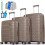 3 Piece Luggage Sets PP Lightweight:20+24+28 1