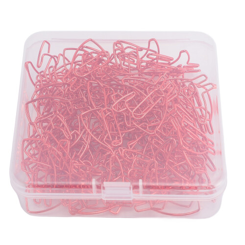 60 Stück Cartoon Papierclips Eisendraht Lesezeichenclip 1