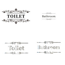 Princess Sleep Here Wall Decals – 1/2/3PCS Removable Flower Quote Stickers for Kids' Bedroom, Nursery & Living Room Decor