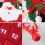 Ημερολόγιο Advent Χριστουγέννων Άγιου Βασίλη, 3D κρεμαστό ημερολόγιο Advent από τσόχα, 4
