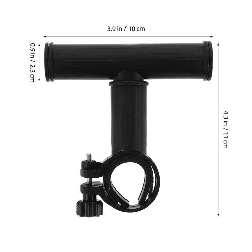 HEMOTON Bike Handlebar Extension Mount – Light Holder & Multi-use Bracket, Compatible with Standard Handlebars 1