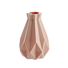 Dekorativ vase uknuselig for hjemmedekorasjon stue midtpunkt hydroponisk blomsteroppsats moderne stil