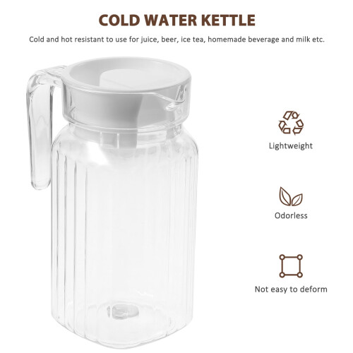 Plastic cold and warm water kettle 0.5L 2