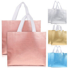 OUNONA Festväska Stora Påsar Glansig Spunlace Non-woven Tyg 8 Styck