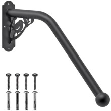 Corrimano per scale completamente saldato, corrimano in ferro per interni ed esterni, ringhiera per garage, barra di sicurezza per anziani a forma di