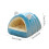 Cama em forma de toca para gatos com almofada removível (1 unidade) 3