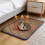 Heated Cat Bed Self-Warming Mat 40x50cm Coffee 4