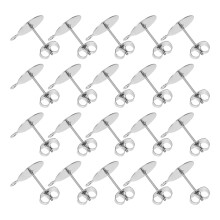 100er-Set Ohrringverschlüsse aus Edelstahl für Damen, Schmuckherstellungsbedarf, Accessoires für besondere Anlässe