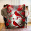 Cardinal Plush Throw Blanket 60x80 in Red Bird Flannel 1
