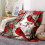 Cardinal Plush Throw Blanket 60x80 in Red Bird Flannel 2