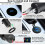 2 θήκες για πρίζες USB 12V/24V, διπλή θύρα QC3.0 με διακόπτη αφής και αδιάβροχη πρίζα για 6