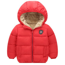 GYRATEDREAM Toddler Baby Boys Girls Winter Coat Fleece Lined Warm Hooded Jacket Snowsuit Windproof Outerwear 2-7T
