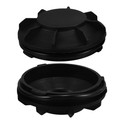 10Pz Faro Posteriore ABS Nero Per Protezione Interna
