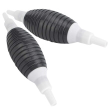 4Szt Ręczna Pompa Ssąca Paliwa Samochodowa Czarna PVC Wytrzymała