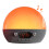 Réveil Sunrise avec haut-parleur Bluetooth et double alarme11 1