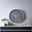 Relógio de parede de 30 cm (12 polegadas), silencioso, a bateria, redondo, moderno, elegante e simples, para casa, escritório, cozinha, quarto e 5