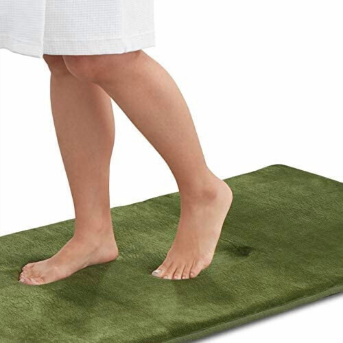 Χαλί μπάνιου Memory Foam, αντιολισθητικό, απορροφητικό, εξαιρετικά άνετο, βελούδινο (22