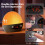 Réveil Sunrise avec haut-parleur Bluetooth et double alarme11 6