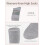 Women's Combed Cotton Knee-High Socks Seamless Toe Black 3