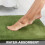 Χαλί μπάνιου Memory Foam, αντιολισθητικό, απορροφητικό, εξαιρετικά άνετο, βελούδινο (22 2