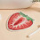 Tapete de Banho de Morango Macio, Absorvente e Antiderrapante 40x60cm 6