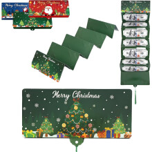 Envelopes de Natal com 10 compartimentos para dinheiro e cartões-presente – Ideais para presentes de Natal para homens, mulheres, meninas e