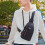 Σακίδιο πλάτης Crossbody Sling Bag Μικρές τσάντες Crossbody για γυναίκες και άνδρες, μοντέρνες 2