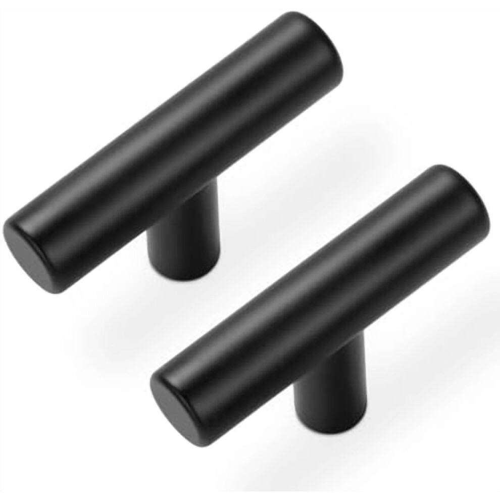 Matte Black Cabinet Pulls 30 Pack 9104899437129